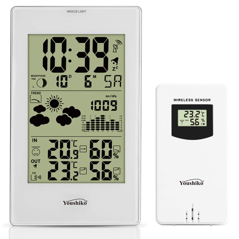 18.5cm Wireless Outdoor Weather Station