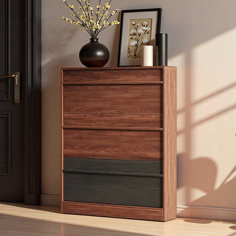 American style practical storage shoe cabinet, 49.21" H x 39.37" W x 8.66" D