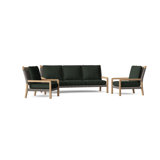 Hudson Outdoor 3 - Piece Conversation Set