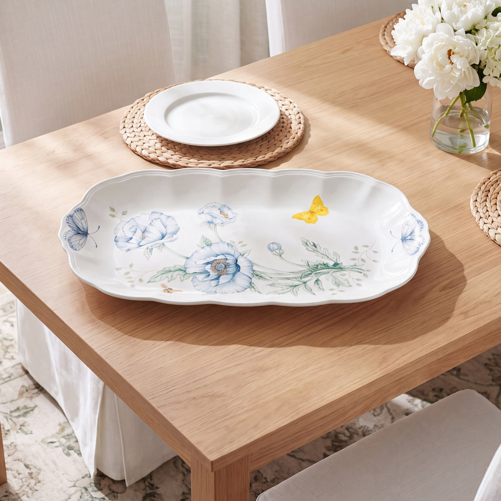 Lenox Butterfly Meadow Porcelain Tray