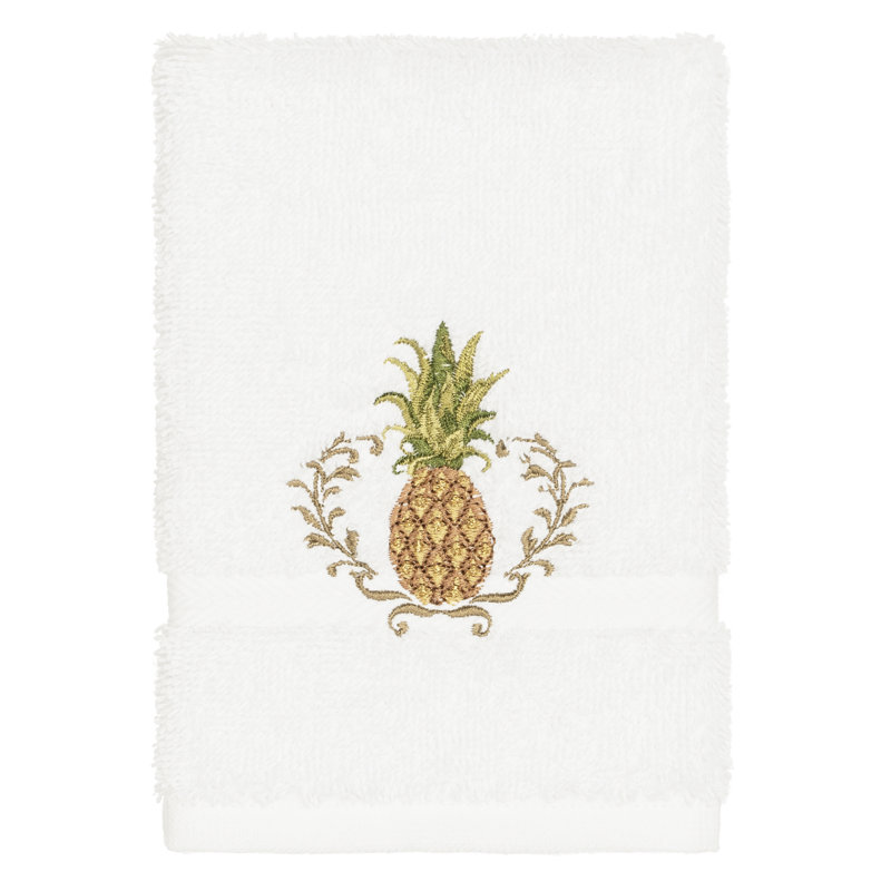 Welcome Turkish Cotton Midweight Bath Towel, White, Washcloth - 1 Pack