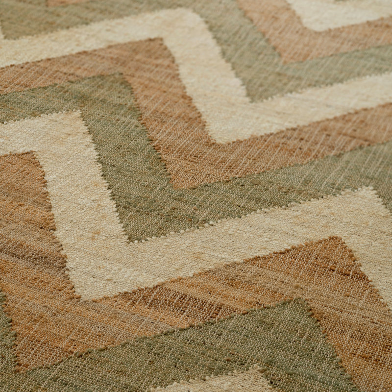 Ashburton Chevron Area Rug, Rectangle 9'10" x 13'1"