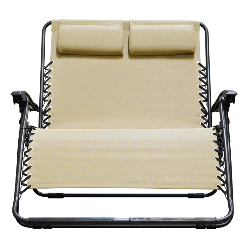 Chaise de camping inclinable