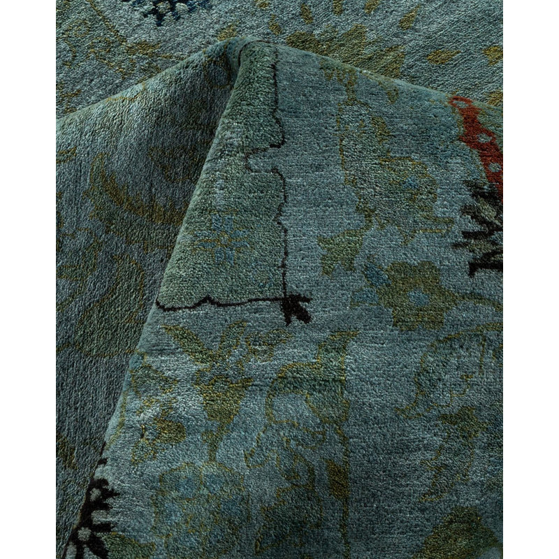 Fine Vibrance One-of-a-Kind 10' 3" X 13' 6" Hand Knotted Area Rug