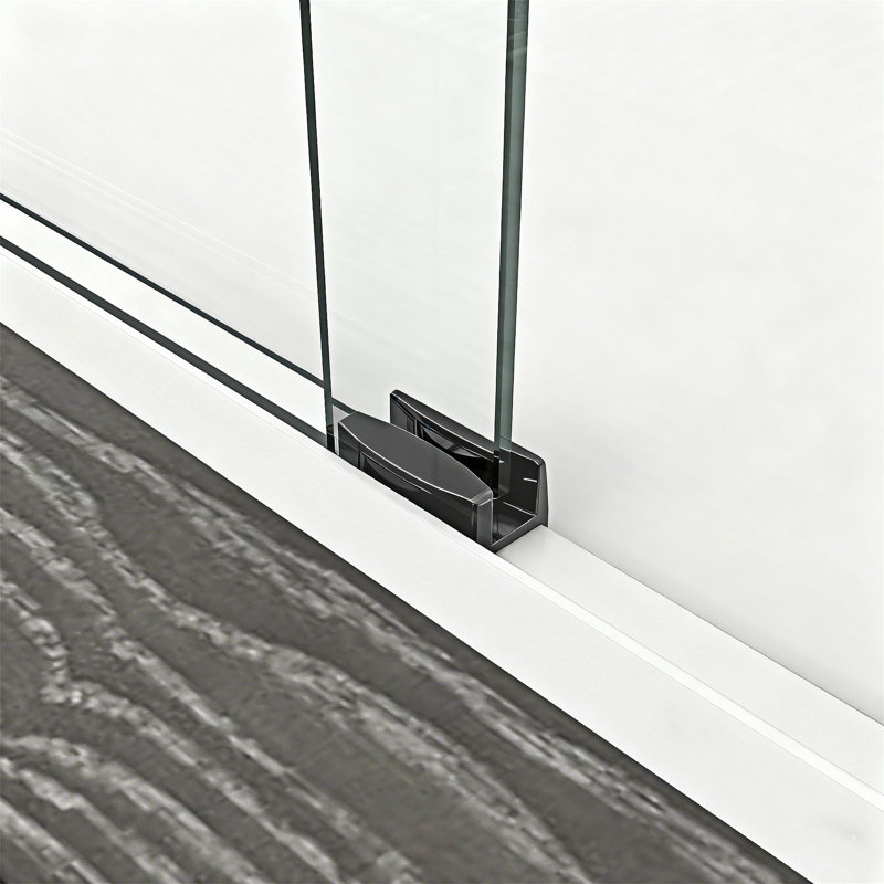 Semi-Frameless Double Sliding Shower Door
