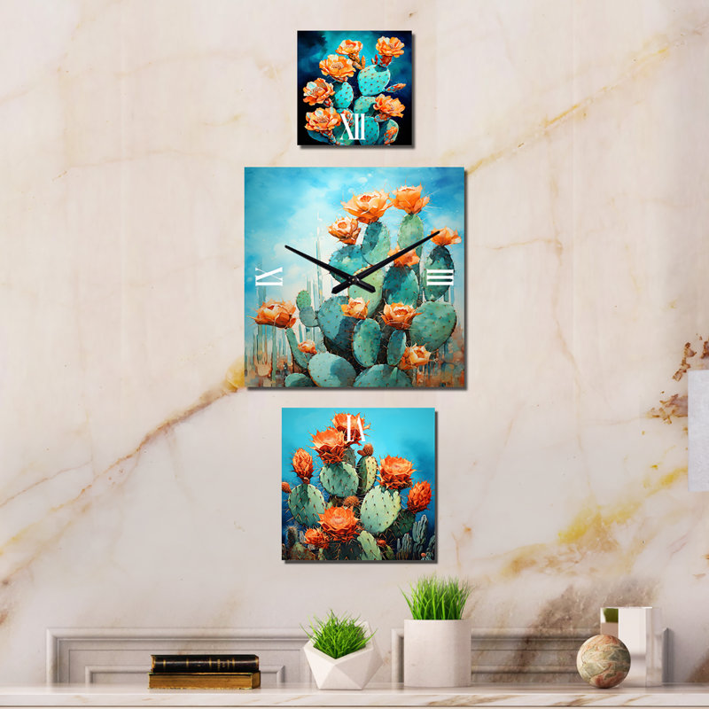 Jaryiah Metal Wall Clock