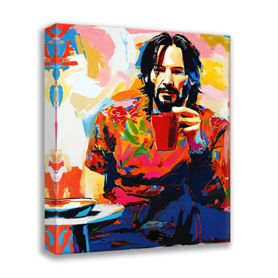 Estampe numérique sur toile tendue Keanu