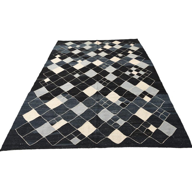 Tapis bleu marine Noe