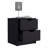 2 Drawers Nightstand , End Table, Side Table Pull Out System-1832443912
