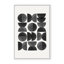 Mid Century, Geometric par The Miuus Studio - Peinture encadrée sur papier-81387422-131284504-131284582
