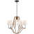 Bronze/Natural Rattan