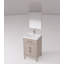 Meuble-lavabo simple 20 po X P 18 po D, comptoir en acrylique, 18 po Ensemble miroir et robinet-1352200051-1352200050