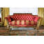 Cotton Blend Flared Arm Standard Sofa-25687728