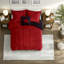Ensembles de literie en sherpa douillet, peluche en polyester, style chalet pour la maison
