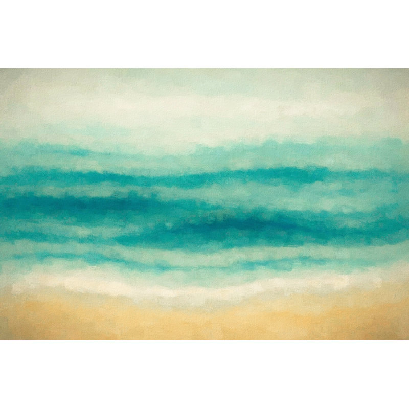 Seaside Glow Abstract by Linda