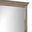 Zea Vanity Dresser Mirror, Elegant Crown Mouldings In Aged Oak Brown