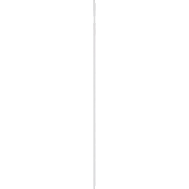 36.25'' H x 94.5'' W x 0.38'' D Expanded Cellular PVC Wainscot Panelling