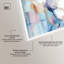 Ensemble « Pastel Dream » : ensemble de décorations murales abstraites « Shadowbox Print Blue » par Art Remedy, cadre noir, 10 x 15-2057056414-2057056356