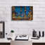 Toile murale « Nighttime Metropolis Nocturna » par Pedro Gavidia, 45,7 x 30,5 cm-812992978