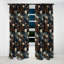 Harmonious Balance II - rideau oriental en velours - obscurcissant - 1 panneau-107596377