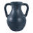 Kenith Handmade Terracotta Decorative Vase with Handle – Artisan Pottery Accent Vessel with Rustic Charm - Blue-117574211