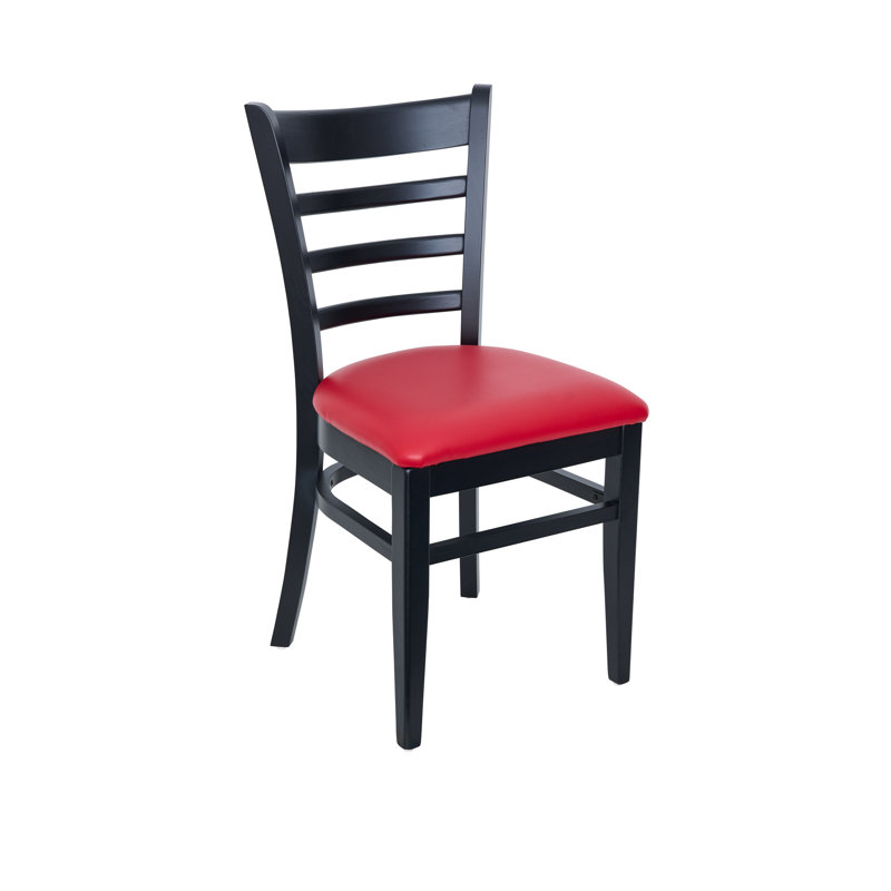 Chaise de salle à manger Berkeley, Noir, Rouge