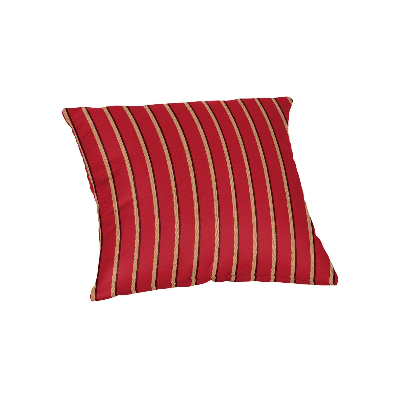  Outdoor Square Pillow Cover & Insert, 20"H x 20"W, Harwood Crimson Sunbrella®