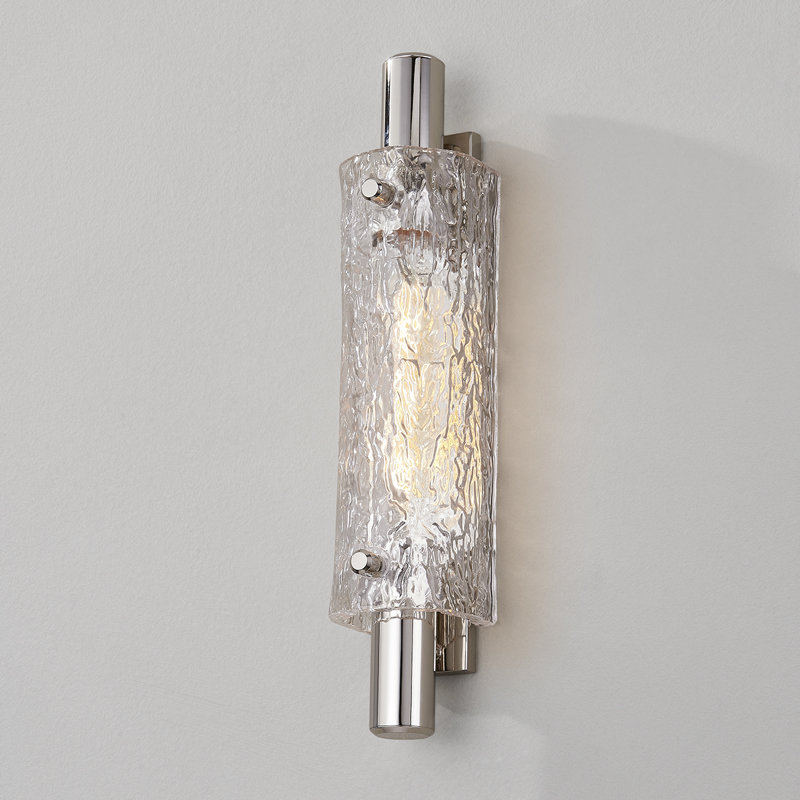 HARWICH 1 LIGHT WALL SCONCE, Polished Nickel