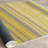 100% Cotton Area Rug, 5.2 x 7.5 Feet | Antibacterial, Non-Slip PVC Underside, Machine Washable | 1200 g/m², 0.3 in Pile Height, Elegant White, Yellow, Green, and Black Design | Perfect for Living Room & Bedroom Décor-112936229