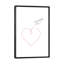 «Paper Plane & Heart I», reproduction d'impression-105845193-105845209-105845210