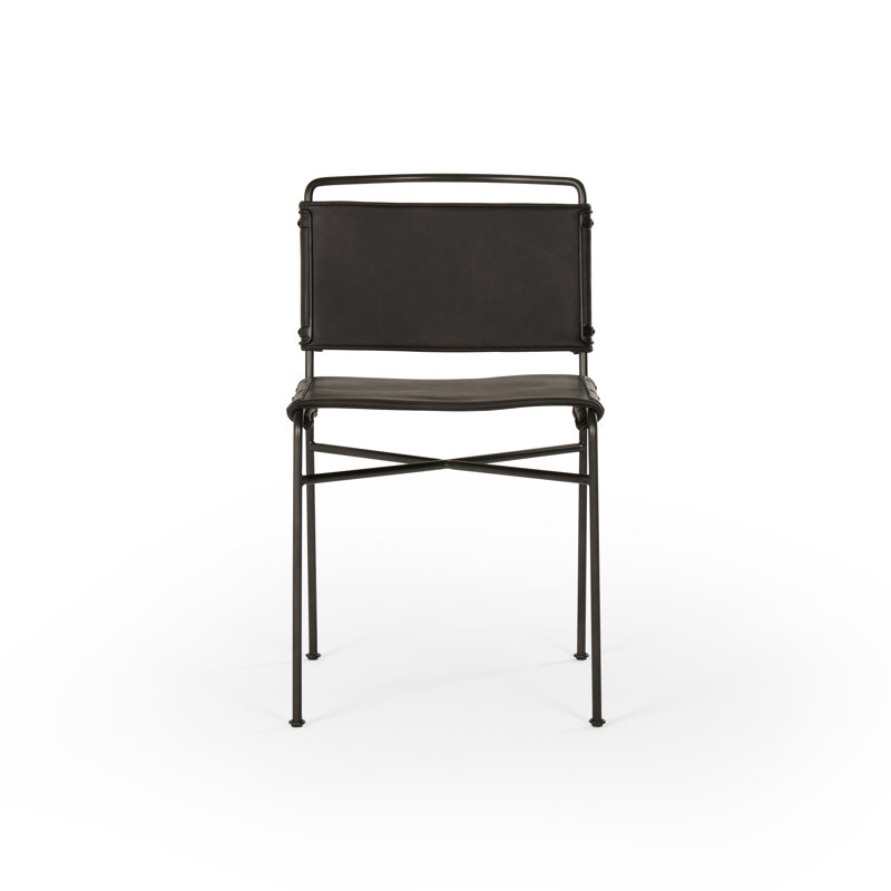 Loralee Upholstered Dining Chair, Black