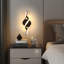 Black Aluminium 34Cm Warm LED 3000K Wall Sconces