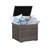 Sunsitt 28.7'' W 88 Gallons Water Resistant Wicker Deck Box-73211061