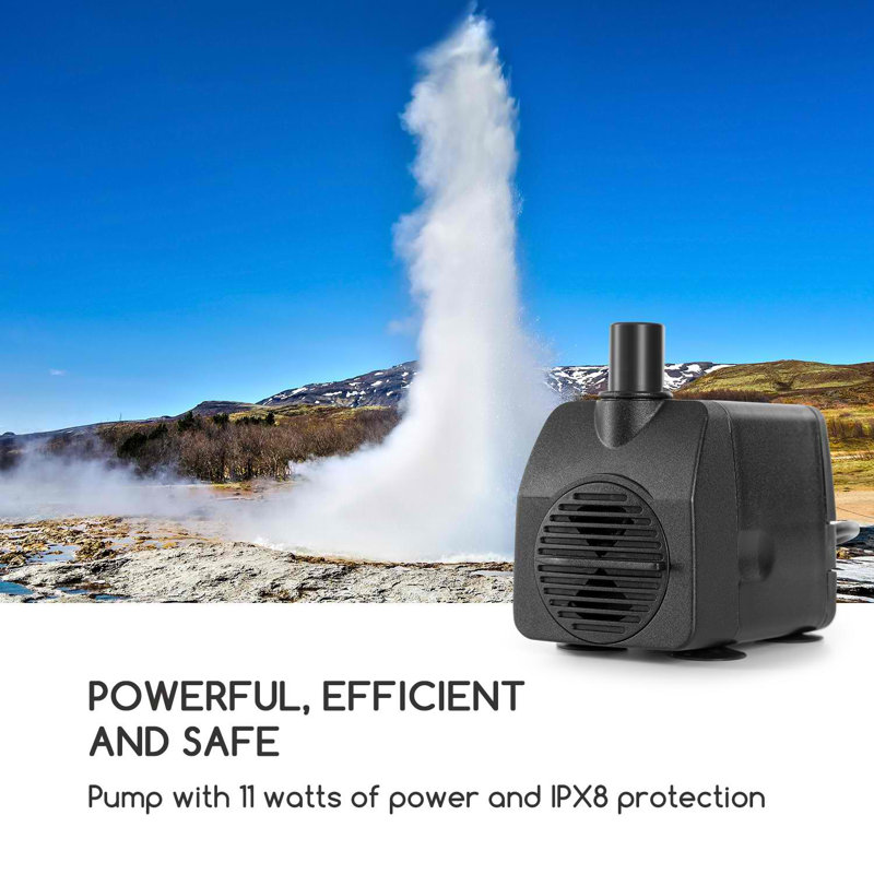 Stainless Steel Weather Resistant Rock Fountain with Light