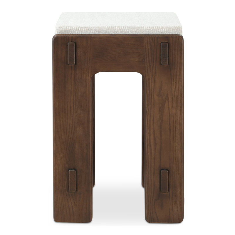 Ashby Counter Stool Walnut Stained Ash Beige