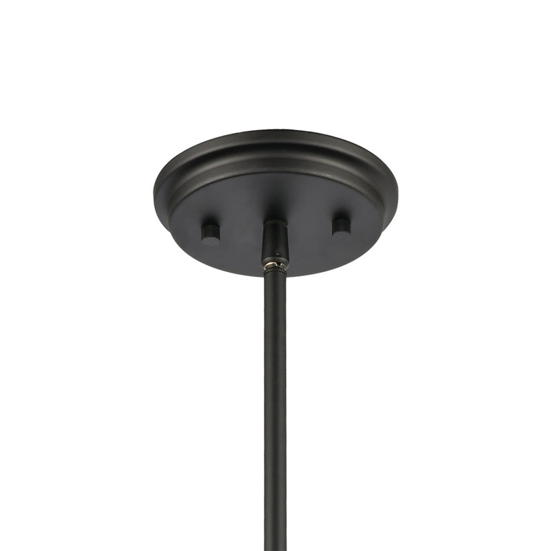 Mini-luminaire suspendu 1 lumière de 5 po Millville - noir mat Millville