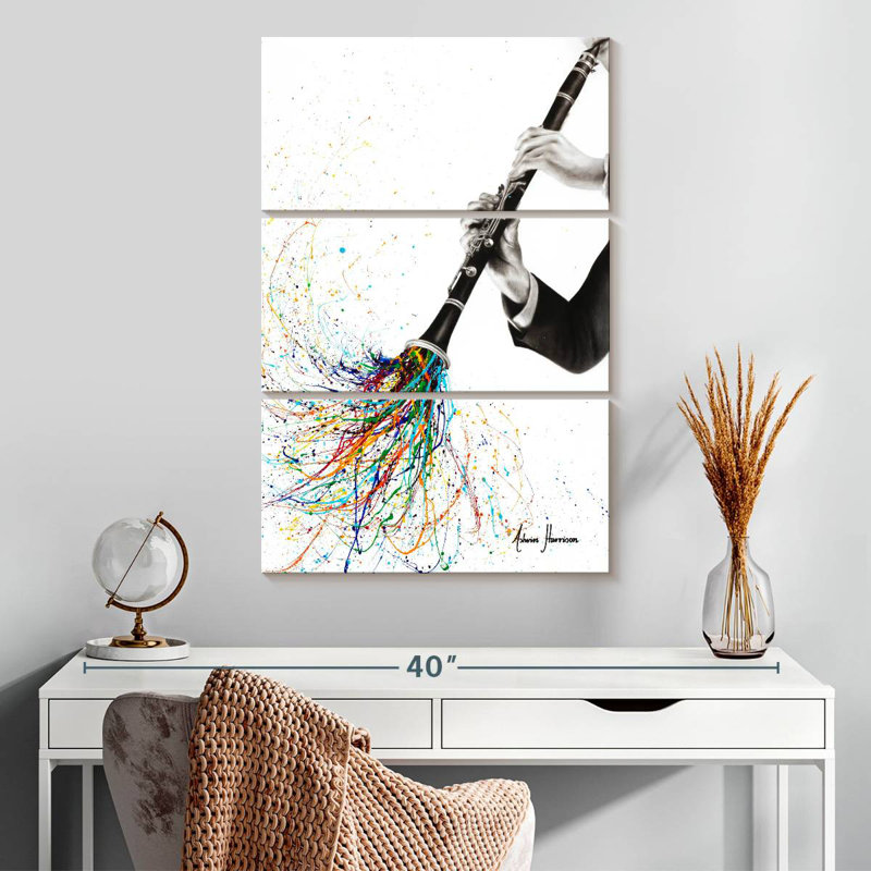 Abarca A Clarinet Tune, 32" H x 20" W