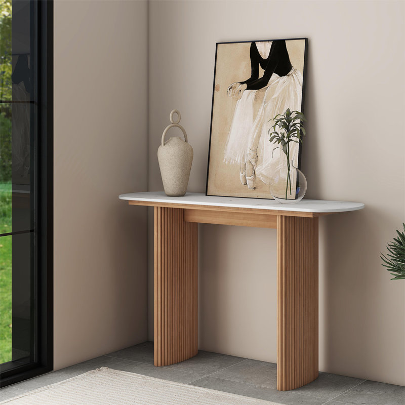 Jaysaun 47.24" Console Table, Natural