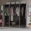 Armoire-penderie à 4 portes 100% bois massif Cosmo-87704838