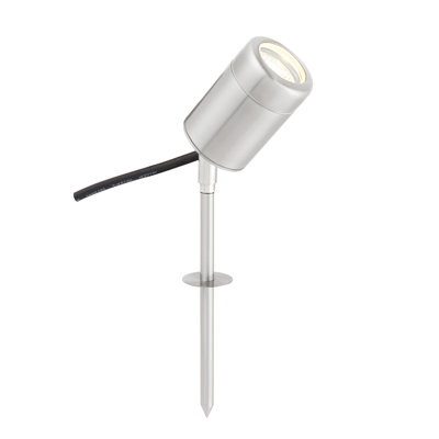Youenn Brushed Stainless Steel Steel Spotlight