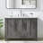 Catrine 48'' Single Bathroom Vanity with Engineered Stone Top