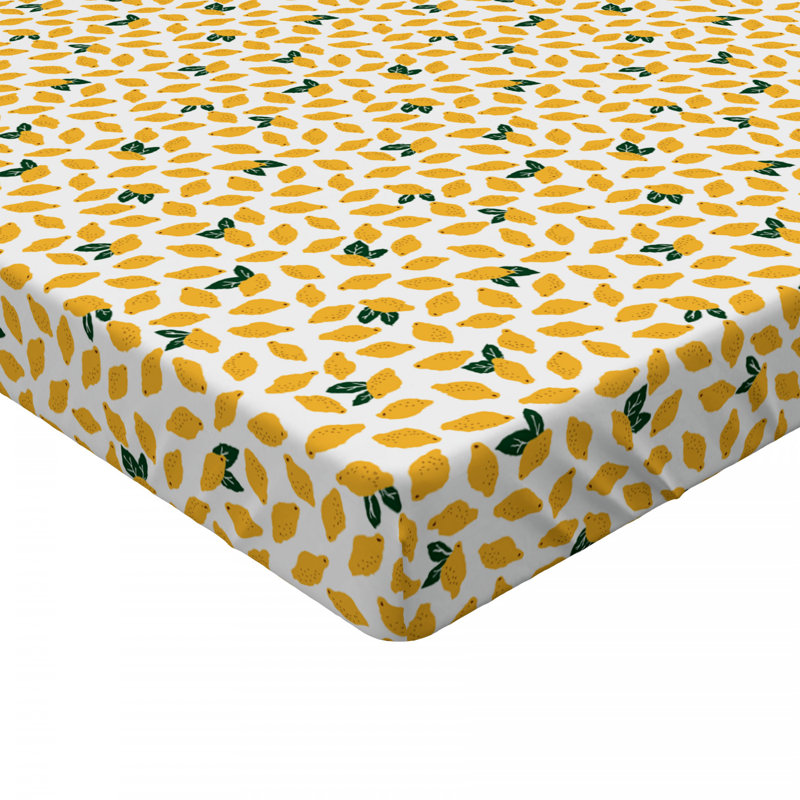Microfiber Floral Fitted Sheet, Full Fitted Sheet