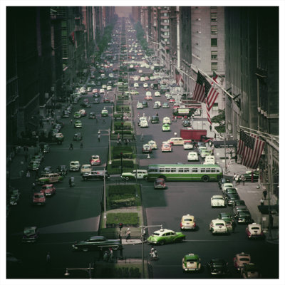Getty Images, "Park Avenue," Slim Aarons, January 1, 1953 (Print Only) Photographic Print by Slim Aarons