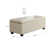Aiyahna 46.85" Wide Rectangle Upholstered Storage Ottoman