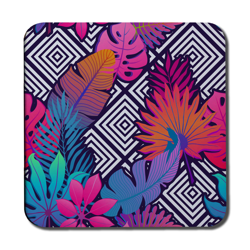 Square 6 Piece Coaster Set