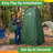 Wakeman Pop Up Pod (L) 3.3ft x (W) 3.3ft x (H) 6.2ft - Portable Privacy Tent, Camping Tent, Green-113792969