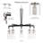 5 - Light Dimmable Classic / Traditional Chandelier