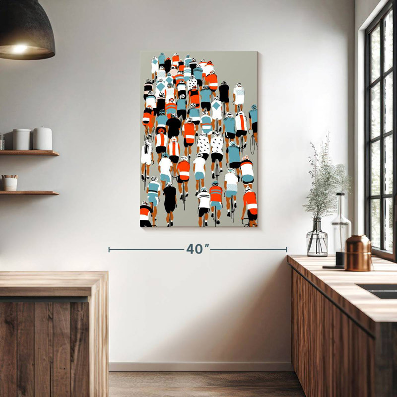 Sireci Peloton, 39" H x 26" W