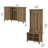 Pernell Freestanding 3 - Hook Coat Rack-222649723