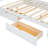 Rattan  Storage Bed with 2 Drawers,Trundle-225409910